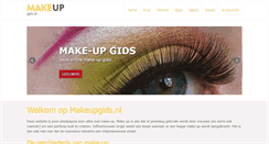 Desktop Screenshot of makeupgids.nl